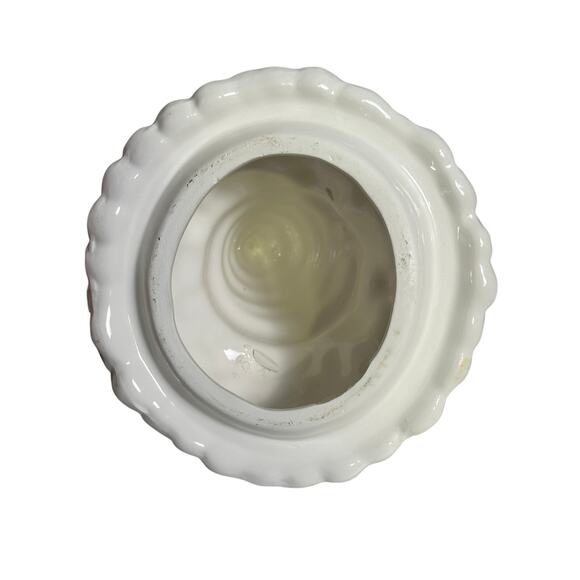 Super Cute Ceramic Santa Cookie Jar in Original Box - Picture 7 of 9